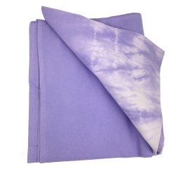Lilla vintage batikdug 220 cm