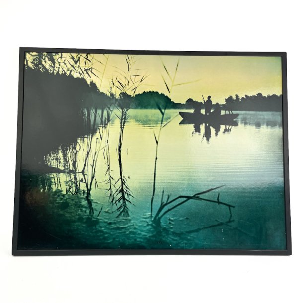 Stor retro fotoplakat i tr�ramme