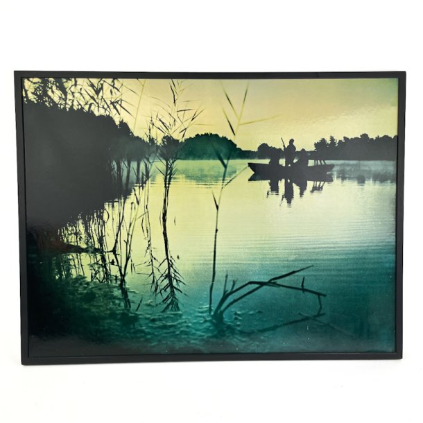 Stor retro fotoplakat i tr�ramme