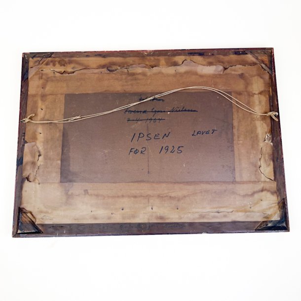 Indrammet antik fasanbillede