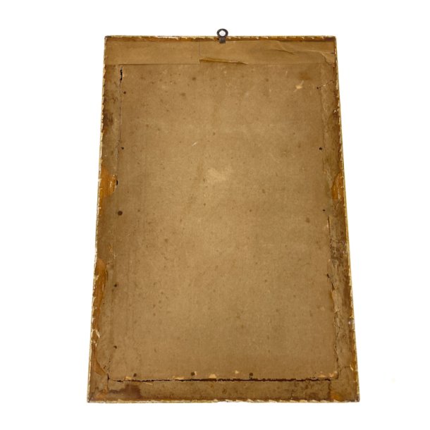 Altes Portrt in goldfarbenem Rahmen  30 x 20 cm