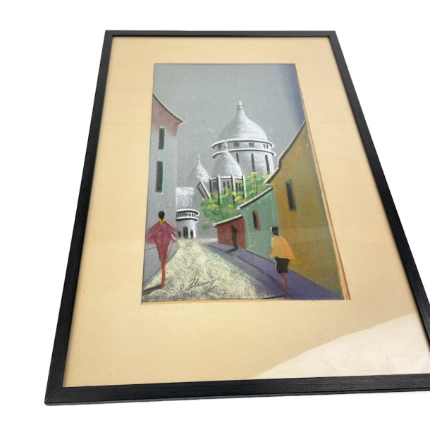 Carl Alring � original pasteltegning