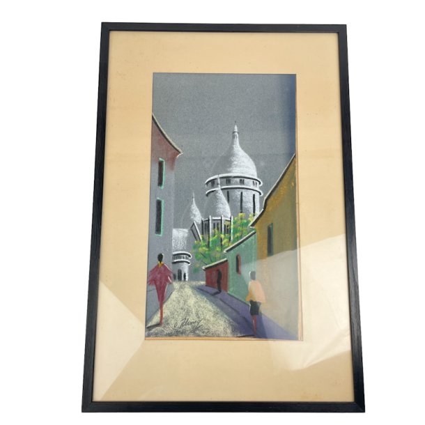 Carl Alring � original pasteltegning