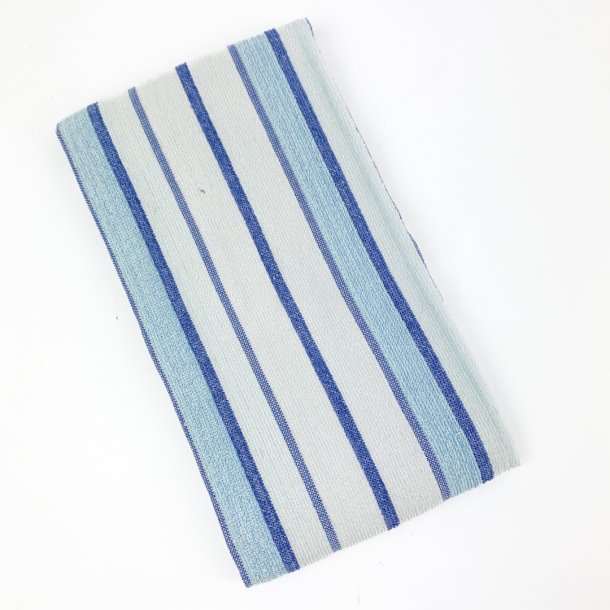 Blau gestreiftes Retro Handtuch