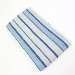 Blau gestreiftes Retro Handtuch