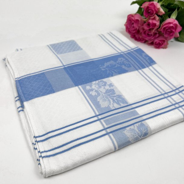 Lys gul vintage dug 100x100 cm