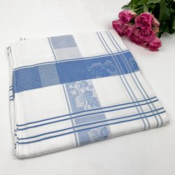 Lys gul vintage dug 100x100 cm