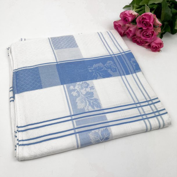 Lys gul vintage dug 100x100 cm