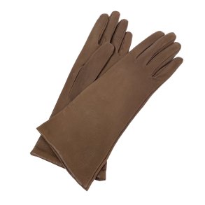 Lange Vintage Lederhandschuhe Small