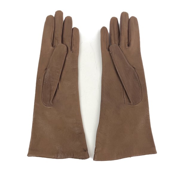 Lange Vintage Lederhandschuhe Small