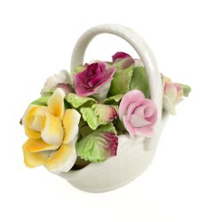 Royale Stratford porcel�ns blomsterkurv