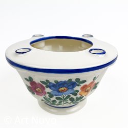 Tjekkisk vintage blomsterholder i keramik
