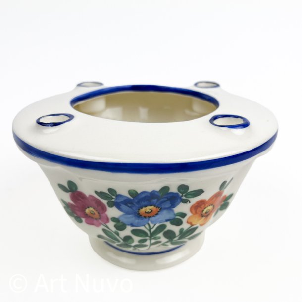 Tjekkisk vintage blomsterholder i keramik