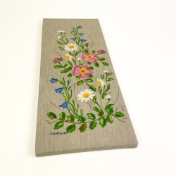Svensk vintage v�gdekoration Sommer
