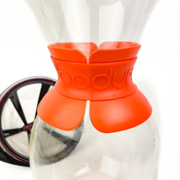Orange Bodum kaffebrygger