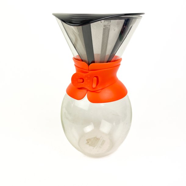 Orange Bodum kaffebrygger