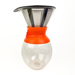 Orange Bodum kaffebrygger
