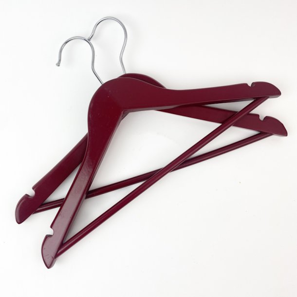 Set mit zwei bordeauxfarbenen Kinderbgeln