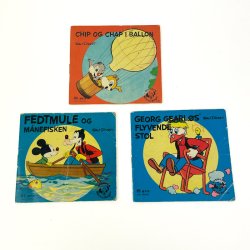 Tre Disney vintage minib�ger