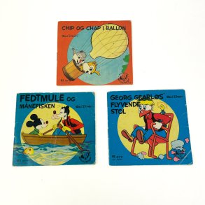 Tre Disney vintage minib�ger