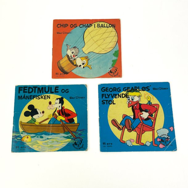 Tre Disney vintage minib�ger