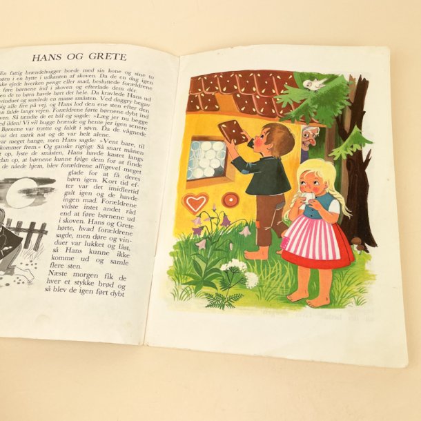 Vintage b�rnebog � Hans og Grete