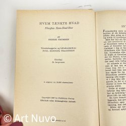 Hvem t�nkte hvad � Henrik Thomsen � 1967