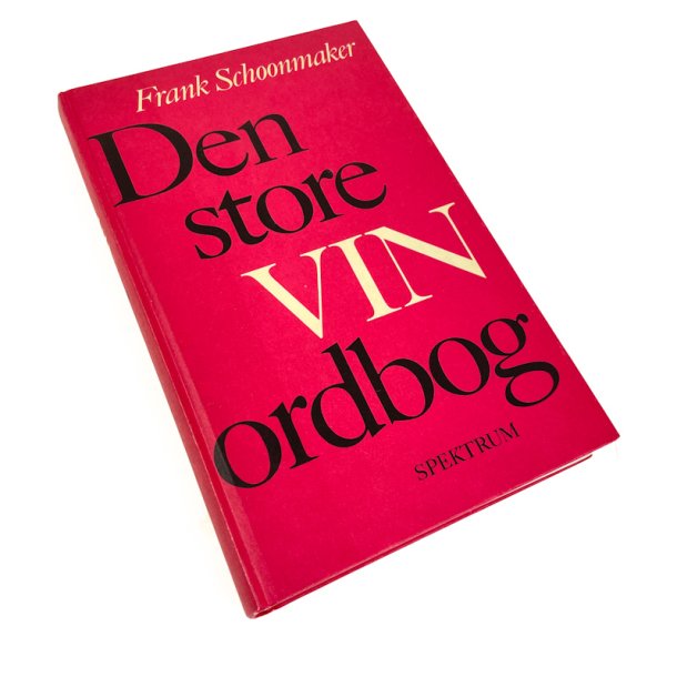 Den store vinordbog vintage bog