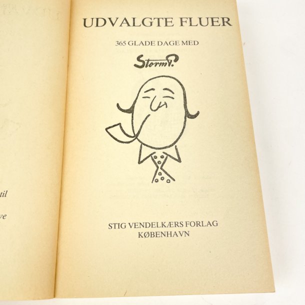 Storm P Udvalgte Fluer retro bog