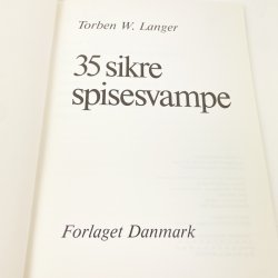 Retrobog -  35 sikre spisesvampe