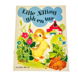 Vintage b�rnebog -  Lille �lling gik en tur