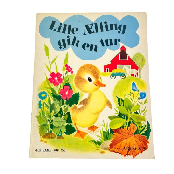 Vintage b�rnebog -  Lille �lling gik en tur