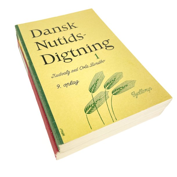 Dansk Nutidsdigtning 1 &amp; 2 � Orla Lundbo 