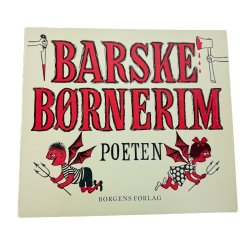 Vintage Barske B�rnerim bog