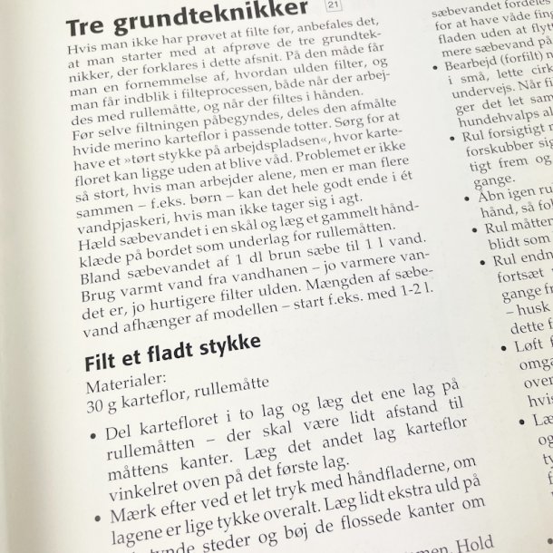 Vintage filtebog "Filt selv dyr"