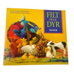 Vintage filtebog "Filt selv dyr"