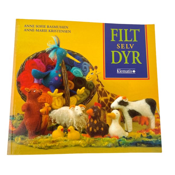 Vintage filtebog "Filt selv dyr"