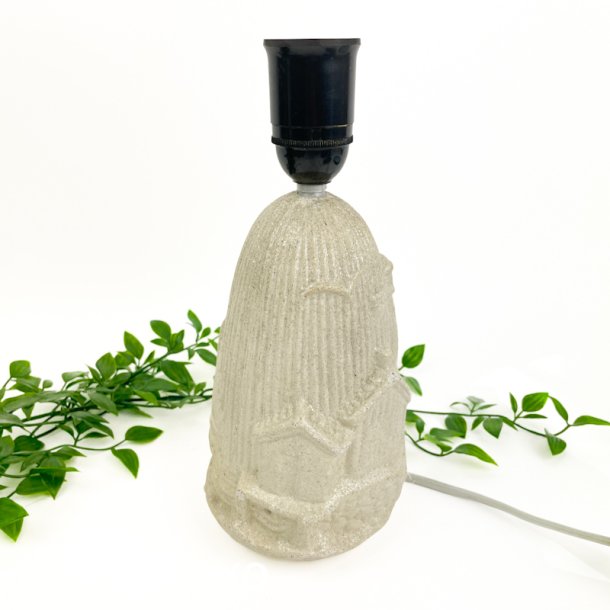 Skulpturel vintage bordlampe 