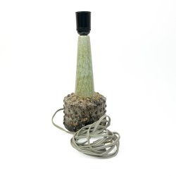 Dekorativ keramisk retro bordlampe