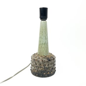 Dekorativ keramisk retro bordlampe
