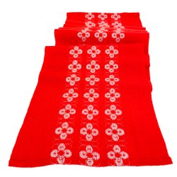 Roter Vintage Tischlufer