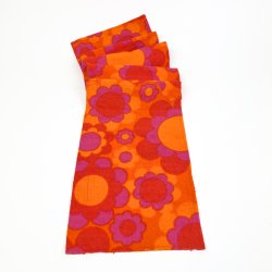 Lang orange retro bordl�ber
