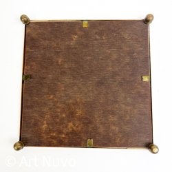 Broderet vintage bordsk�ner