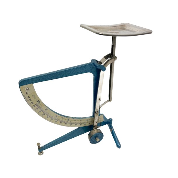 Bl� vintage brevv�gt i metal