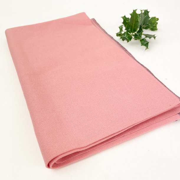 Lyserdt retro broderistof  140 cm
