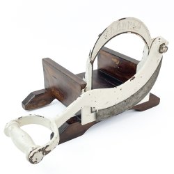 Hvid vintage brdskrer fra Raadvad