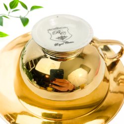 Tekop med guld - Royal Classic, England