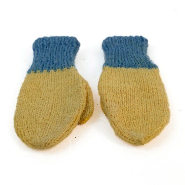 Vintage strikkede luffer til b�rn