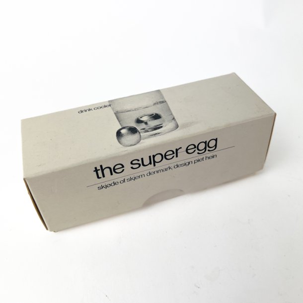 To vintage s�lv Super Egg k�lere - Piet Hein
