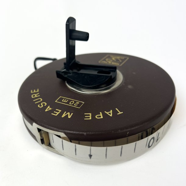 Brunt vintage m�leb�nd 20 m